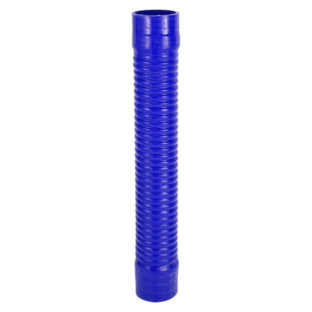 Ofertas Únicas 1 Pcs 68mm 2.68" ID 500mm 19.69" Longitud 0° Manguera de Silicona Azul para Automóvil Universal