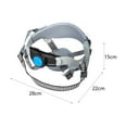 thumbnail image 6 of figatia Hard Hat Replacement , Hard Hat Liner, Safe Hard Hat Liner, Hard Hat Replacement for Construction Projects Rotate Adjustment, 6 of 6