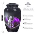 thumbnail image 3 of Dragon Urns for Human Ashes Adult Man, Cremation Keepsakes for Ashes, Large Burial Urns for Adult Human Ashes, Funeral Urn(Size - 10inch 1Pcs, 3inch 1Pcs), 3 of 8