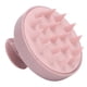 thumbnail image 2 of Cepillo de masaje para mascotas, herramienta multifuncional de silicona suave para el cuidado de mascotas, para baño de masaje, color rosa, 2 of 5