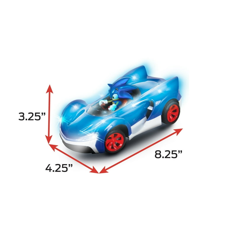 Sonic RTR RC Sonic Glow Racer with Turbo Boost Lights 3.7V Li-ion
