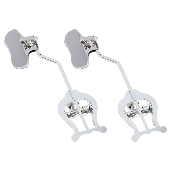 BRIGHTFUFU 2pcs Universal Trombone Puntuación Clips Música Nota Clips para músicos (Plata)