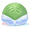 Green, variant on Humidifier for Bedroom, Large Capacity 1800ML Leaf Humidifier, Ultrasonic Steam Machine, Humidifier Gift for Kids Teen Women,Black.,
