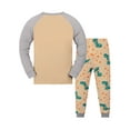 thumbnail image 4 of WIBACKER Boys Cotton Pajamas Long Sleeve Toddler Boys Pjs Kids Dinosaur Sleepwear Sets 2-9 Years, 4 of 10