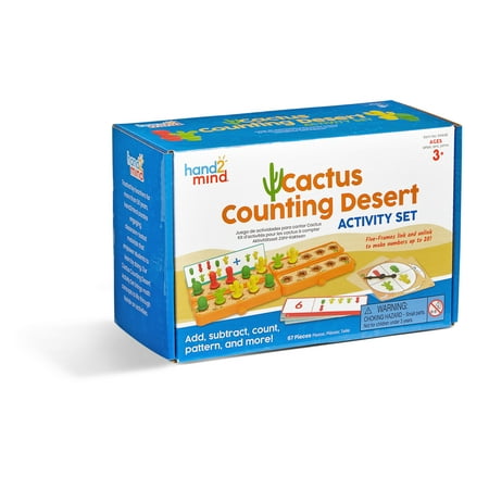 UPC: 0848850117246 | hand2mind Cactus Counting Activity Set Counters for Kids Math Counting and Sorting Toys