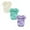 Purple 1PCS & Green 1PCS & Beige 1PCS, variant on 3PCS Baby Clothes for Girls Baby Bodysuit Soft Ruffle Collar Base Onesie Pajamas Baby Clothing