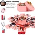 thumbnail image 5 of RECUTMS Pink Explosion Box DIY Handmade Photo Album,Gift Box with 6 Faces Wedding Memory Book, 5 of 7