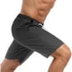 thumbnail image 2 of Pantalones Cortos de la Cintura Elástica con Bolsillos de la Moda Casual de los Hombres con Poliéster Transpirable de Secado Rápido, Pantalones de Playa de la Cintura Elástica de Varios Bolsillos par, 2 of 5