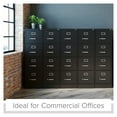 thumbnail image 6 of Hirsh 25" Deep 4 Drawer Letter Width Metal Vertical File Cabinet, Commercial Grade, Black, 6 of 19