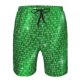 thumbnail image 3 of Fotbe Shiny round green sequins Trajes de Baño Estampados para Hombre, Shorts de Verano de Secado Rápido, Ropa de Playa, Bañadores-XX-Large, 3 of 6