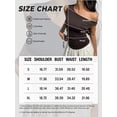 thumbnail image 2 of EMMIOL Women's Off Shoulder Sleeveless Polka Dot Ruched Tank Top - Y2K Casual Going Out Top, 2 of 5