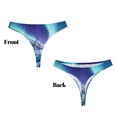 thumbnail image 3 of Fotbe Night At Lake Aurora 1 Tanga Sin Costuras para Mujer con Estampado – Panties Invisibles, Transpirables y Cómodos para Uso Diario-4X-Large, 3 of 6