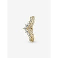 thumbnail image 5 of Pandora Timeless Wish Tiara Ring 14k Gold Plated (9), 5 of 6