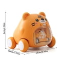 thumbnail image 3 of Mini Jouet Catapulte pour Animaux de Compagnie Mignon Résistance aux Chutes -Inertie 2-6 Ans Jouet en Plastique pour Enfants, 3 of 6