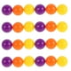 thumbnail image 1 of FELTECHELECTR Juego de 24 bolas de juego para canicas gigantes, juego de ajedrez de canicas, colores surtidos, 1 of 6