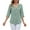 Black, variant on Womens Tops Short Sleeve 2025 Chiffon Shirt Mid Sleeved V Neck Pleated Ruffled Loose Top Mid Sleeved V Neck Top Fashion Clothes Blouses Dressy Casual Women