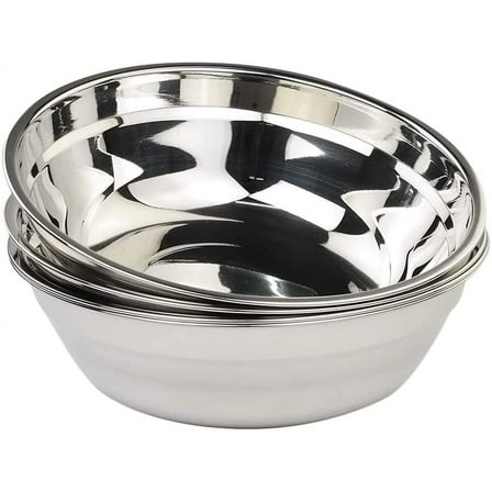 Large Stainless Steel Mixing Bowls, Serving Bowl, Set of 4