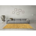 thumbnail image 3 of Ahgly Company Indoor Rectangle Solid Brown Modern Area Rugs, 3' x 5', 3 of 4