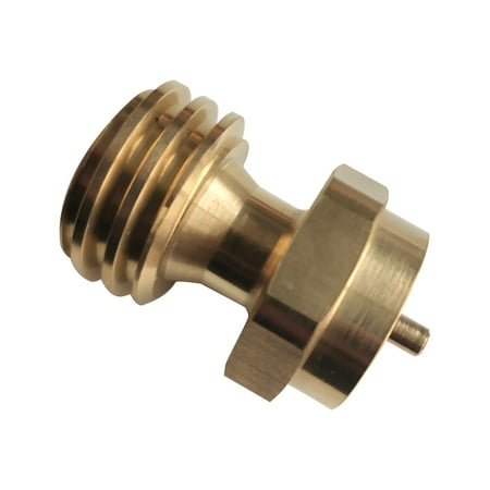 

BKFYDLS Hardware Tools Power Tools Refill Adapter POL Type for Steel Propane Cylinder Gold Color Screw on Clearance