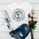 thumbnail image 3 of Camiseta de manga corta con estampado de latido de corazón de leopardo para mujer, ropa estampada Harajuku, Top de mujer, verano, novedad, 3 of 5