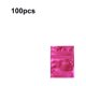 thumbnail image 4 of Billuyoard 100 Uds. Bolsa de papel de aluminio Ziplock bolsas de embalaje bolsa de embalaje rosa 7,5x10cm Type2 NO2 Billuyoard HA060121-51, 4 of 6