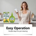 thumbnail image 7 of 1Pc Pot Bottom Cleaner Pot Bottom Cleaner For Kitchen,Plastic Green, 7 of 7