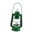 thumbnail image 2 of Lámpara de aceite de queroseno para uso doméstico, linterna con asa, luz de mesa para acampar Verde, 2 of 9