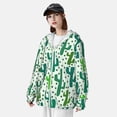 thumbnail image 3 of Fotbe Cactus 1 Chaqueta con Protección Solar UPF 50+ para Hombre y Mujer, Camisa con Capucha y Bolsillos-XX-Large, 3 of 7