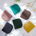 thumbnail image 2 of MFFOR Leather Coin Pouch Purse for Women Mini Travel Change Wallet, Green, 2 of 7