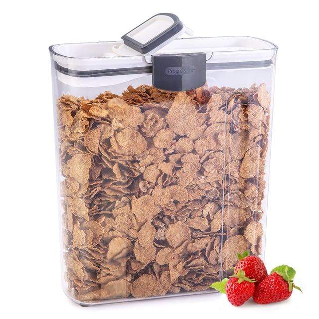 Prepworks por Progressive Flour ProKeeper Recipiente de almacenamiento, Cereal ProKeeper, Blanco, Large, 1