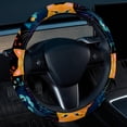 thumbnail image 2 of Cat 14.5 Inch Printing PVC Leather Car Wheel Cover Auto Accessories Steering Wheel Covers, 2 of 6