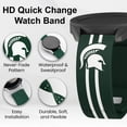 thumbnail image 2 of Spartans HD Stripes Logo Unisex Watch Band for Samsung Galaxy Watch 4 - 7 and More, 20mm Short by Affinity Bands, 2 of 6