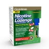 GoodSense Mini Nicotine Polacrilex Lozenge, 4 mg (nicotine), Stop Smoking Aid, Mint Flavor; quit smoking with mint nicotine lozenge, 81 Count