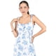 thumbnail image 5 of Vestido midi floral Roman Fashion /Juvenil, 4015 (Blanco /flor azul) blanco G, 5 of 5