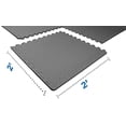 thumbnail image 3 of BalanceFrom Puzzle Exercise Mat with EVA Foam Interlocking Tiles (Gray), 3 of 5