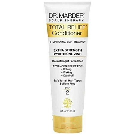 Dr Marderâ??s A-D Psoriasis & Zinc Pyrithione Conditioner 6 FL OZ(180 mL) - Dermatologist Formulated - Stop Hair Loss + Promote Hair Growth - Treat Psoriasis (Best Form Of Zinc For Hair Loss)