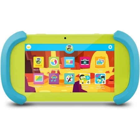 PBS KIDS 7" HD Educational Playtime Kid-Safe Tablet with Android 6.0 (PBSKD12)