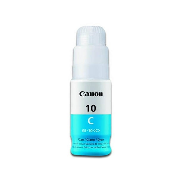 Botella de Tinta Canon GI-10 C Cian 3391C001AA