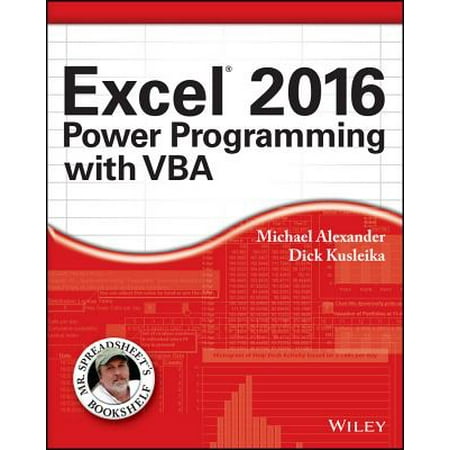 Excel 2016 Power Programming with VBA (Excel Vba Coding Best Practices)