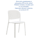 thumbnail image 4 of -KYN - Set de 4 Sillas ALBA  (COLOR BLANCO)., 4 of 7
