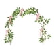 thumbnail image 1 of Guirnalda floral artificial de enredaderas, guirnalda de flores de seda para decoración navideña. Rosa, 1 of 9