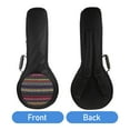 thumbnail image 3 of COMPUKAS 1Pc Black Mandolin Case Portable Canvas Bag Comfortable Handle Adjustable Strap, 3 of 6