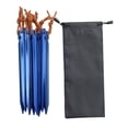thumbnail image 2 of Estacas para tienda de campaña shamjiam 10 piezas Metal azul, 2 of 8