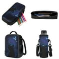 thumbnail image 3 of ZUXONGSY Cat Butterfly Galaxy Print 4Pcs Backpack Set for Girls Boys Bookbag Set Primary School Daypack Elementary Students Knapsack with Lunch Box Pencil Case and Water Bottle Holder, 3 of 6