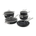 thumbnail image 1 of ZWILLING Forte Plus Cookware Set, 10 Piece, Aluminum, Ceramic Titanium, 1 of 7