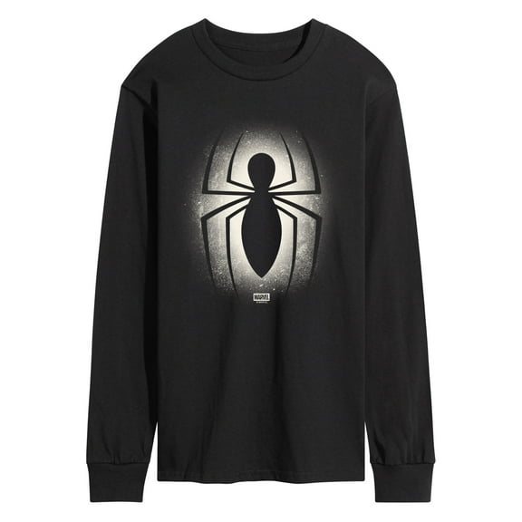 Marvel - Spider-Man Spray Paint Logo - Men's Long Sleeve Graphic T-Shirt
