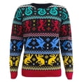 thumbnail image 1 of Harry Potter Maisons pour Adultes Chandails de Noël Tricotés Laids, 1 of 6
