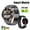 Black, variant on Smart Watch for Men with LED Flashlight Rugged Smartwatch 530mAh Battery Outdoor Smartwatch 100+ Sports Fitness Tracker with Make Call for iOS Android
