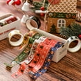 thumbnail image 3 of Daily Mix Store Christmas Washi Tape Set 6-Pack Festive Patterned Decorative for Gift Wrapping Scrapbooking Cards Snowflake Design Easy Tear DIY Craft & Gift Wrapping Material, 3 of 9
