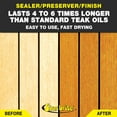 thumbnail image 3 of Aceite de teca STAR BRITE Premium Golden, 960 ml, sellador definitivo, 3 of 5